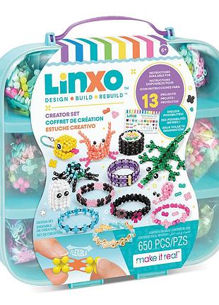 Make it real.linxo: большой набор для творчества'трансформируй'' с кейсом