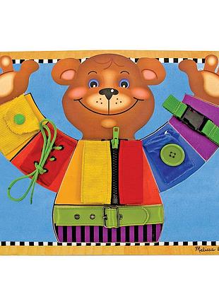 Melissa & doug: дерев’яна дошка з застібками 2