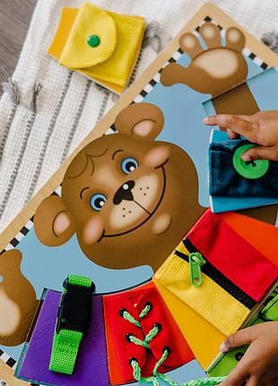 Melissa & doug: дерев’яна дошка з застібками 5