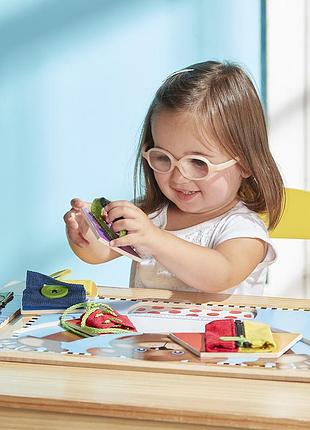 Melissa & doug: дерев’яна дошка з застібками 8