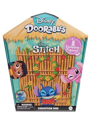 Ігровий набір disney doorables - великий будиночок стіча