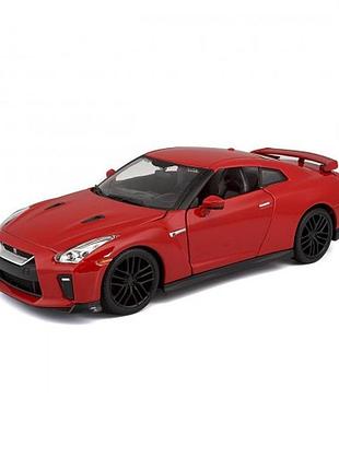 Автомодель - nissan gt-r (асорті червоний, білий металік, 1:24)