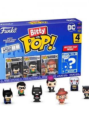 Набір ігрових фігурок bitty pop! серії dc (4 фігурки асорт.)