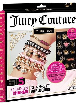 Juicy couture: набір для створення шарм-браслетів “королівський шарм”