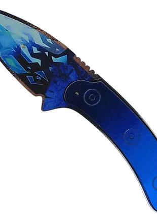 Нож scorpion cold flame сувенирный нож скорпион 20 см синий складной декоративный для подарка