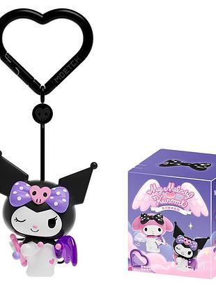 Механічна іграшка-сюрприз pop top kuromi & my melody – милі крильця