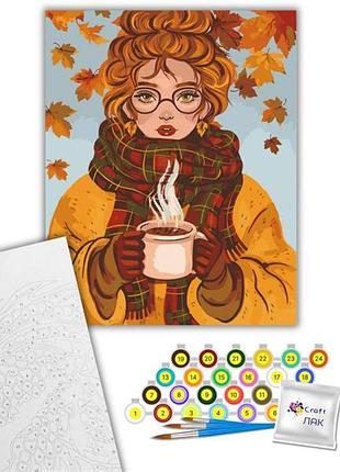 Картина за номерами artcraft осінній настрій 40х50 см (10143-ac)