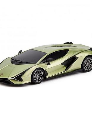 Автомобіль ks drive на р/к - lamborghini sian (1:24, зелений)