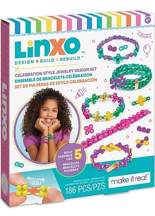 Make it real.linxo: набір для створення браслетів-трансформерів 'прикраси' - вечірка