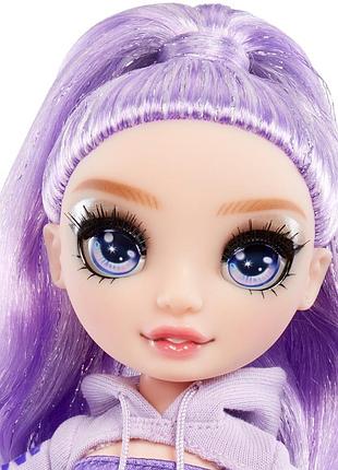 Лялька rainbow high серії sparkle & shine - віола 4