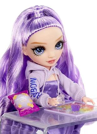 Лялька rainbow high серії sparkle & shine - віола 6