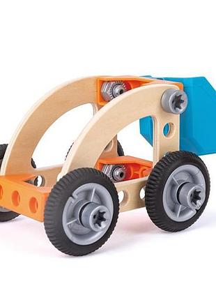 Конструктор hape екскаватор 37 деталей (e3038) 5