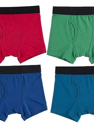 Набор трусов боксеров trimfit для мальчиков, 4 шт в наборе, размер s, на 4-6 лет.