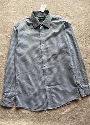 Polo ralph lauren чоловіча сорочка, рубашка, сорочка в клітинку