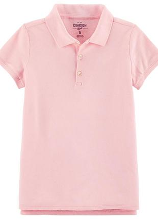 Нове шкільне поло oshkosh на дівчинку, 100% бавовна, розмір 10/12, кольори pink, turquoise