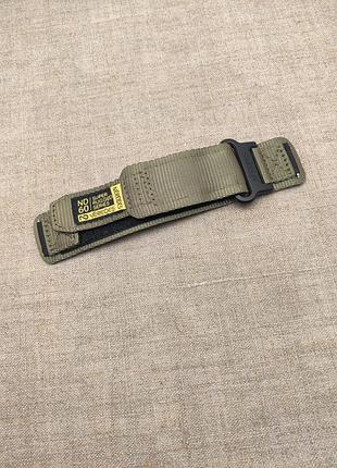 Ремешок nereides army green 20мм тактический нейлон