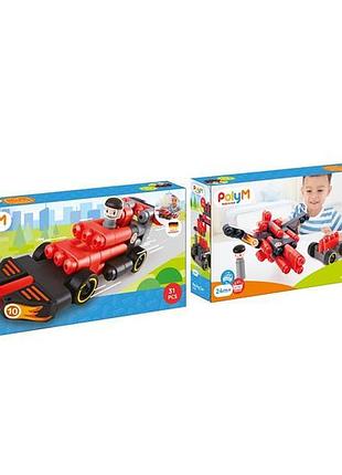Конструктор polym гоночний автомобіль 31 деталь (760020)