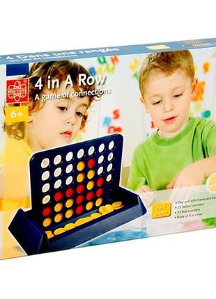 Настільна гра edu-toys чотири в ряд (gm004)