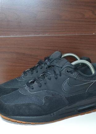 Nike air max 1 кроссовки 42.5-43р оригинал кожаные