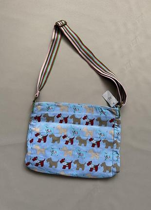 Текстильная сумка через плечо crossbody