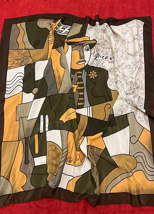 Чудова шовкова хустка picasso