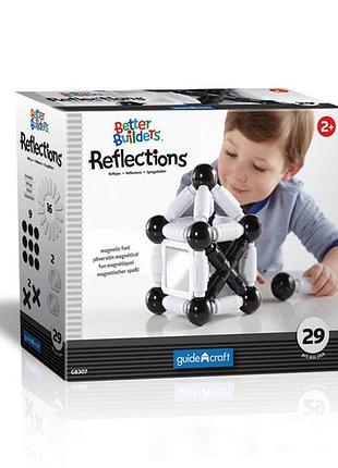 Магнітний конструктор guidecraft better builders reflections, 29 деталей (g8307) 3