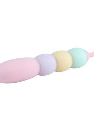 Вибратор конструктор трансформирующийся с виброяйца в вибратор beyourlover magic candy 2