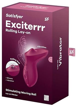 Вибратор для клитора satisfyer exciterrr berry 6