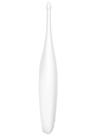 Вибратор для клитора satisfyer twirling fun белый 2
