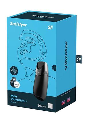 Мастурбатор с вибрацией satisfyer men vibration+ 7