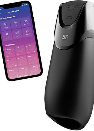 Мастурбатор с вибрацией satisfyer men vibration+ 8
