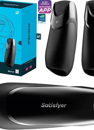 Мастурбатор с вибрацией satisfyer men vibration+ 9