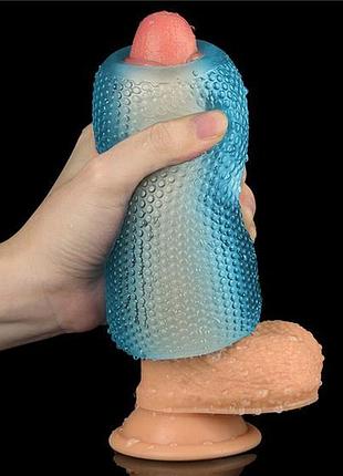 Мастурбатор с открытым концом - traning master double side stroker handy climax sleeve 4