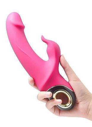 Вибратор кролик - meteror pink 3