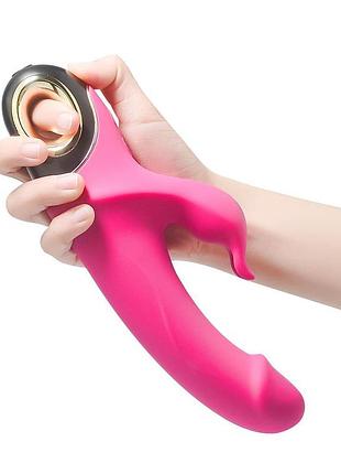Вибратор кролик - meteror pink 5