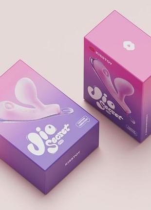 Вибратор под одежду с виброяйцом kisstoy viosecret pro, с пульсацией для клитора, трусики-стрепы в комплекте 7