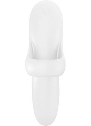Вибратор на палец satisfyer bold lover white 7