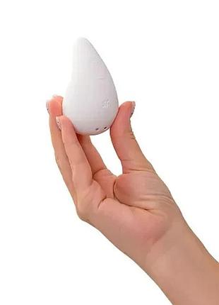 Вибратор клиторальный satisfyer dew drop white 7