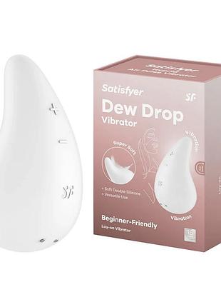 Вибратор клиторальный satisfyer dew drop white 8