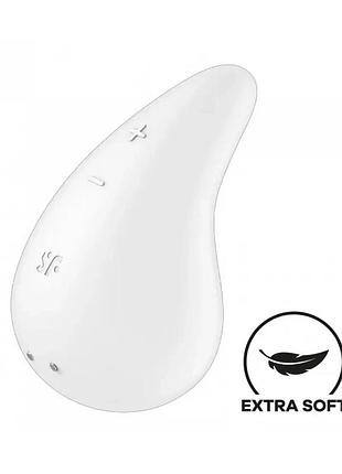 Вибратор клиторальный satisfyer dew drop white 9