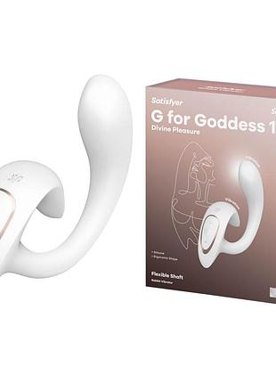 Вибратор satisfyer g for goddess 1 white 9