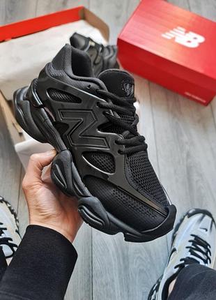 Чоловічі кросівки new balance 9060 sea stone black