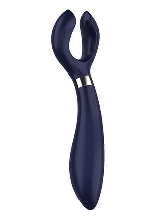 Вібратор для пар satisfyer endless fun blue, три мотори 5