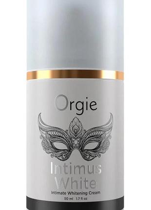 Крем для освітлення шкіри orgie — intimus white (50 мл) посиленої дії, підходить для всіх зон