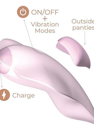 Вибратор в трусики adrien lastic temptation + app 5
