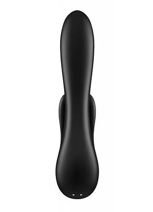 Вибратор кролик satisfyer double flex black 3