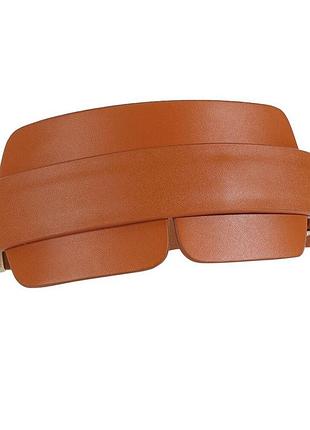 Маска на глаза lockink blindfold kit- brown 2