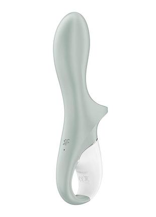 Вибратор надувной satisfyer air pump booty 3 4