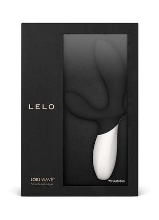 Вибратор кролик lelo loki wave obsidian black 9