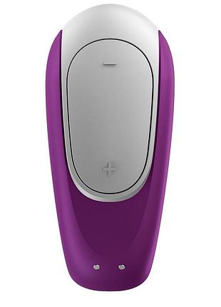 Вибратор смарт для пар satisfyer double fun (violet) 5